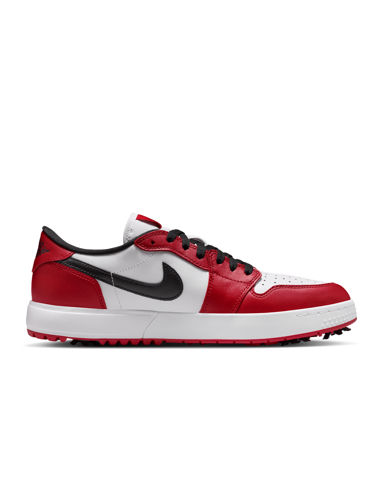 NIKE公式】エア ジョーダン 1 LOW G スパイク 'Varsity Red and White